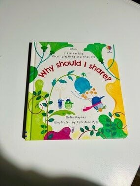 Usborne "Why Should I Share?" Lift the Flap book